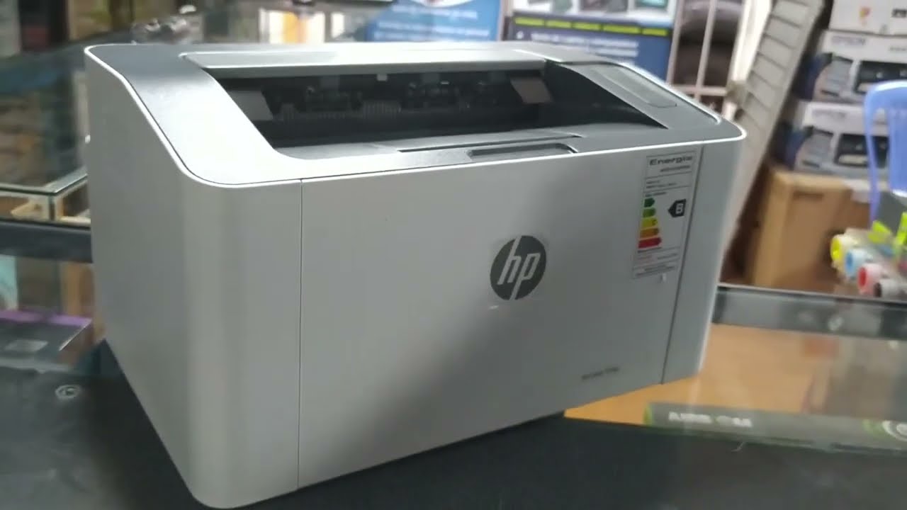HP laser 107w Unboxing e Instalación en PC 😁👍 - YouTube