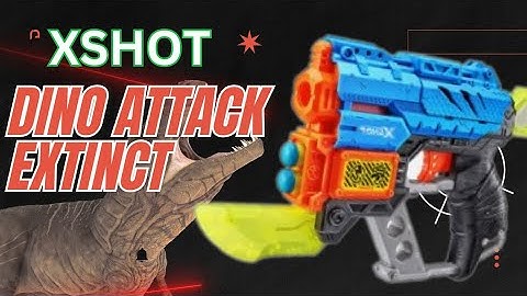 4K Xshot Dino Attack Extinct Blaster / Pistol Review | Should I Buy? #nerf #xshot #nerfwar