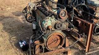 Detroit diesel 6-71 cold start after sitting 6+ years