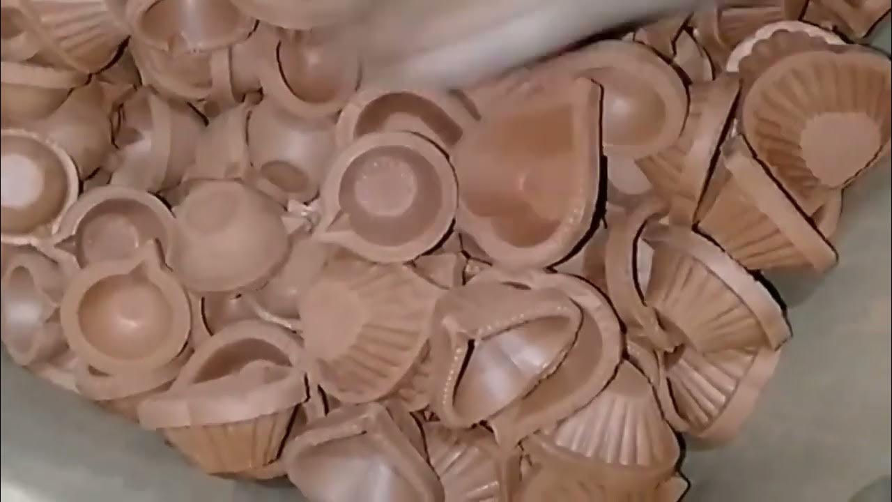clay pots unboxing videos/clay pots crunching/ciniserialsadda // YouTube