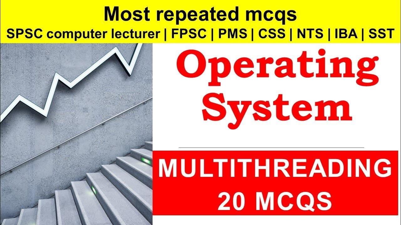 operating system Multithreading 20 mcqs - YouTube