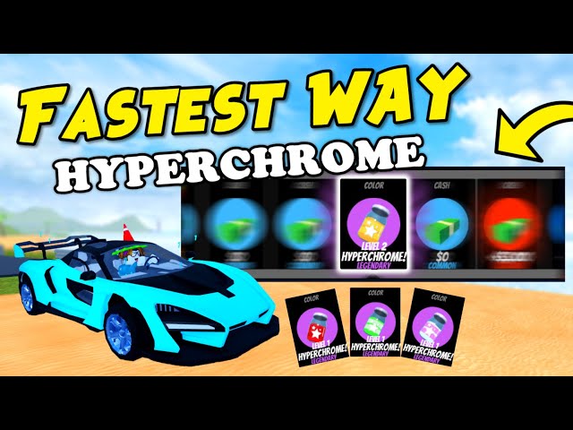 HYPERCHROME VALUE LIST! Are Hyperchromes Worth it in 2023? (Roblox Jailbreak)  