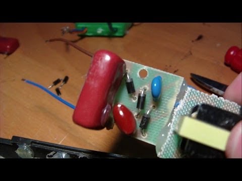 Bug Zapper Circuit (mod fuji Circuit, Joule thief circuit ...