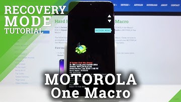 How to Open Recovery Mode in MOTOROLA One Macro – Enter Recovery Mode