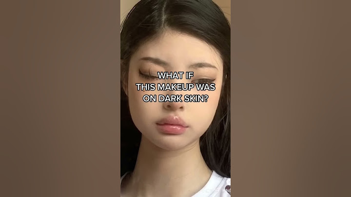 WHAT IF THIS MAKEUP WAS ON DARK SKIN? 🤔