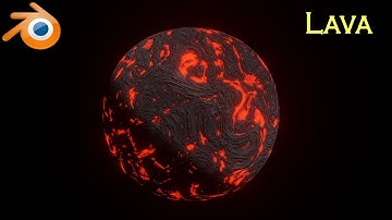 Quick tutorial - Make Lava material in Blender - 216