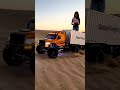 RC Desert Truck Drift at Sunset 😱🔥| #DesertDrift #MiniTruck #CinematicVideo #RCDrift #4KVideo