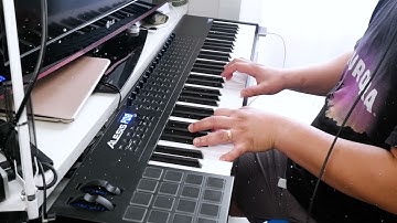 After all by Peter CETERA - Alesis Vi61 and Behringer umc 202 hd audio interface Live recording