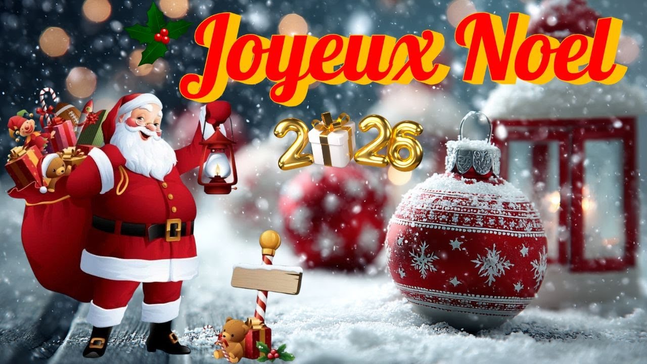 🌟 Musique de Noël Française – Les Plus Belles Chansons de Noël 2026 🎄