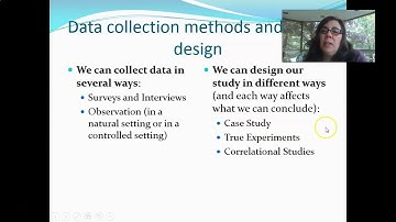 Psychological Research Video Three - Data Collection Methods