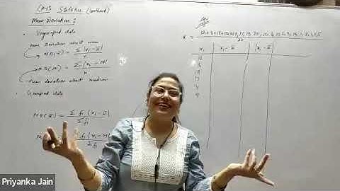Class 11 Applied Mathematics CH 13 Descriptive Statistics Lecture 2 Ex 13.1 continued