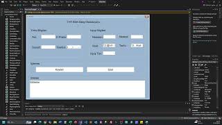 C# WinForms DateTimePicker ile SAAT Seçimi | Sadece Saat Bilgisi Almayı Öğren