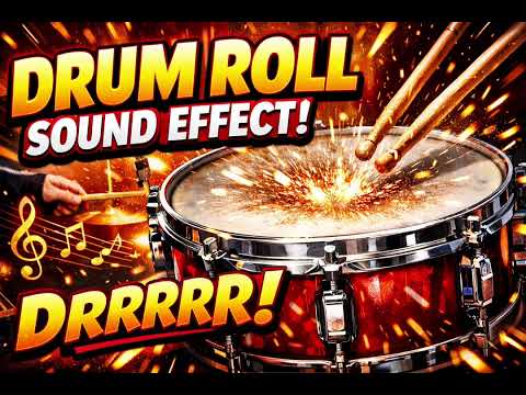 Drum Roll Sound Effect ( And the winner is)