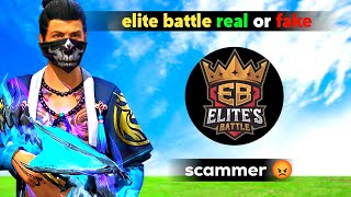 elite battle app real or fake full details 🤔 || free fire best tournament app | elite battle app screenshot 2