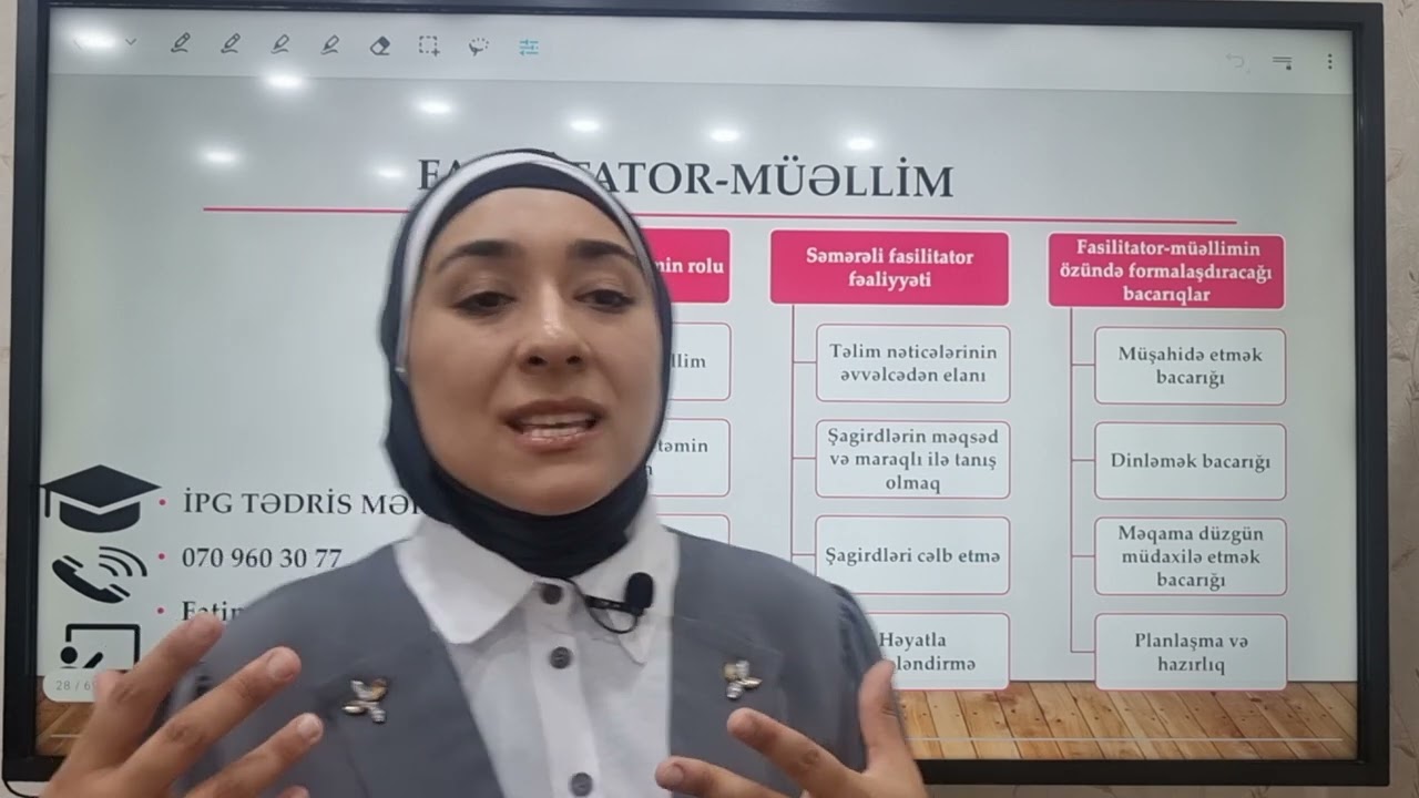 Fasilitator - müəllim
