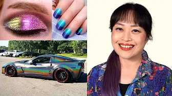 Nail polish pigments are just really freaking cool