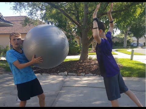 giant yoga ball