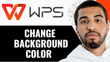 How To Change Background Color In WPS Office Mobile - (Step By Step)