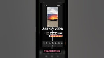 Replacing the sky in a video using Capcut? #shorts #capcut #capcuttutorial #viral #skyeffect