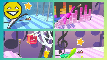 Mr.Slice Game | ASMR | New Update | Satisfying Gameplay Walk-through #games #gaming #mrslice #asmr