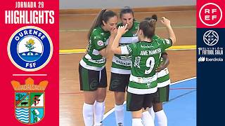 Resumen #PrimeraIberdrola | Ourense Ontime 0-2 Guadalcacin FSF | Jornada 29