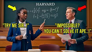 Harvard Professor Called It IMPOSSIBLE—Then a 12 Year Old Girl Raised Her Hand and Everyone Shocked!