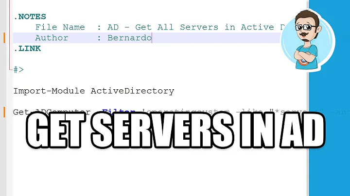 The Server Room Clips - Get All Servers in Active Directory with PowerShell!