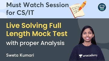Live Solving Full Length Mock Test with proper Analysis P::2 | Sweta Kumari