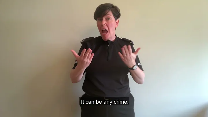 Hate Crime – British Sign Language