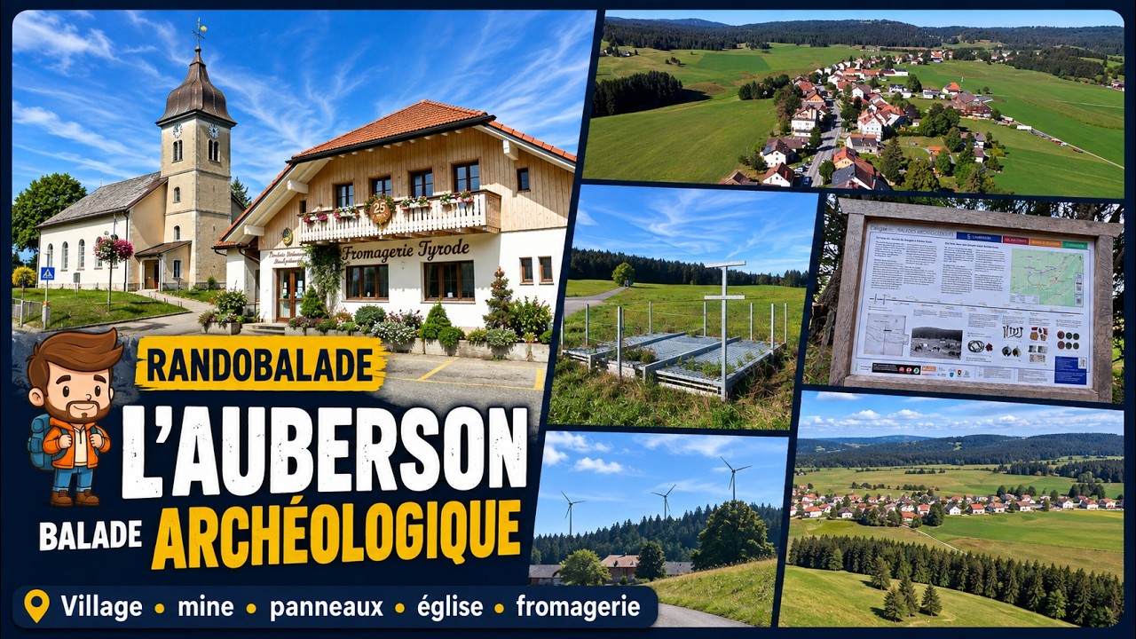 Randobalade à L’Auberson : une balade archéologique au cœur du Jura vaudois