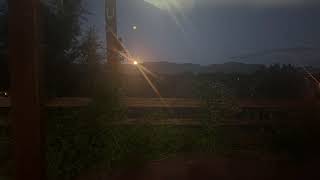Moon Rising Over the Mountains: Evening to Night Time-Lapse (USA) Moonrise#MountainView#timelapse 
