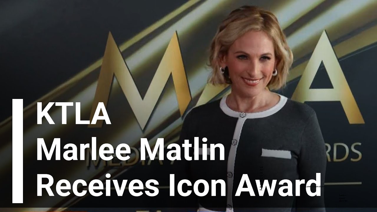 Marlee Matlin Receives Icon Award at the Media Access Awards | KTLA Interview