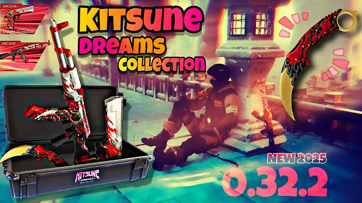 NEW SKINS in the Kitsune Dreams Collection Standoff 2 ... And My New Account...0.32.2