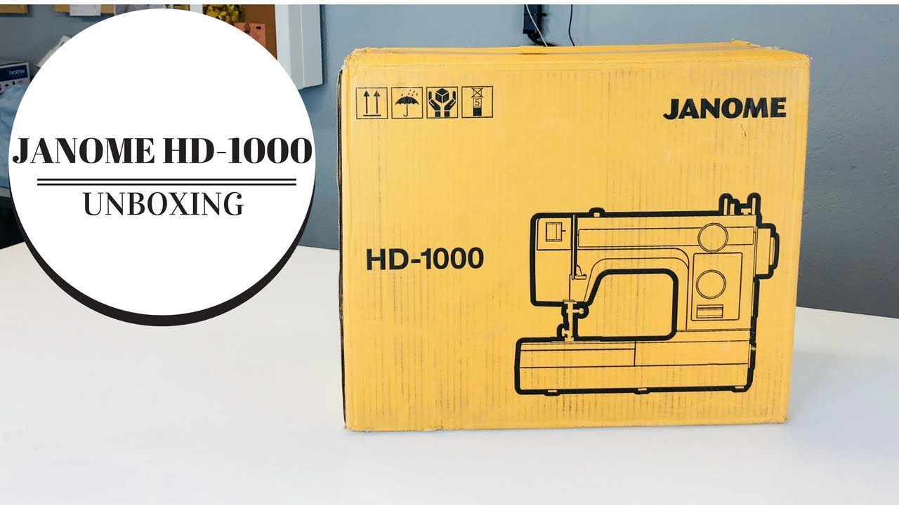 Janome HD1000 Sewing Machine Demo 