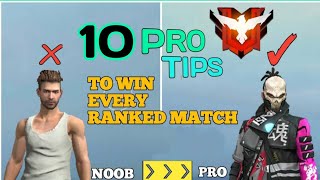 10 PRO TIPS TO WIN EVERY RANKED GAME | FREE FIRE / Fully explained / bin zaid screenshot 5