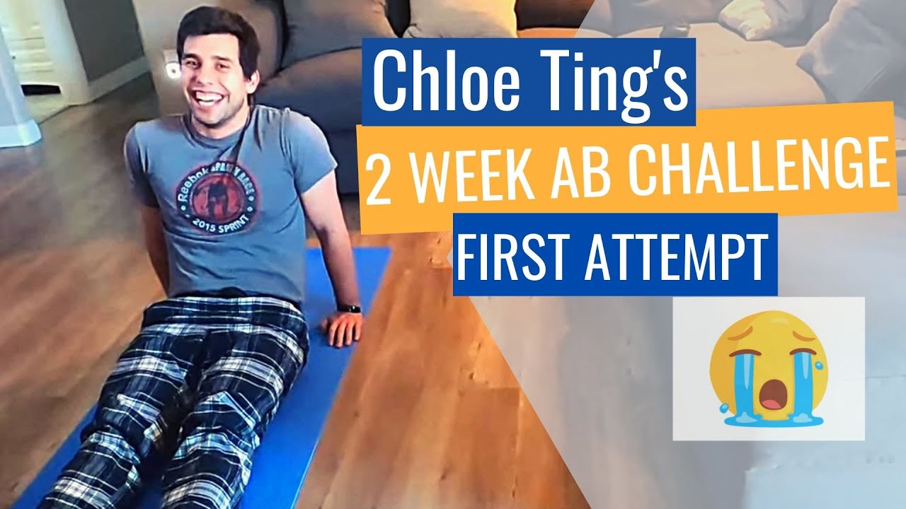 Chloe Ting 2 Week Abs Workout Challenge Day 1 YouTube