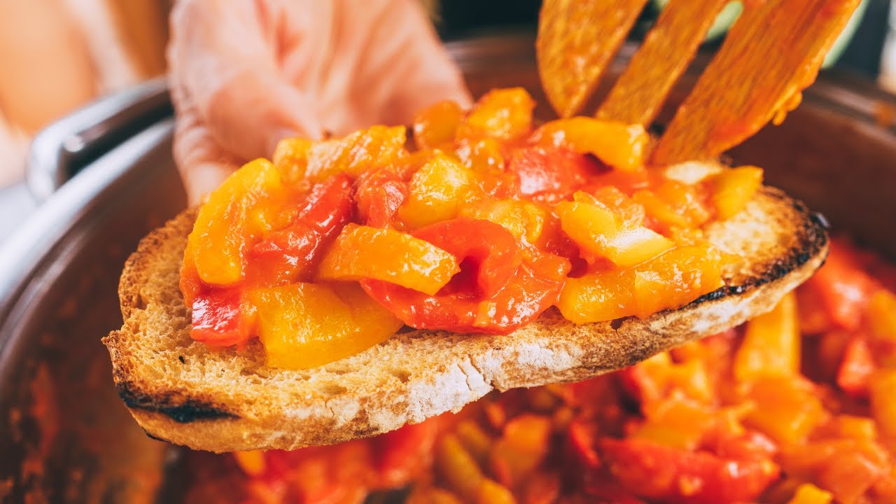PEPERONATA PERFETTA: Ricetta originale in padella