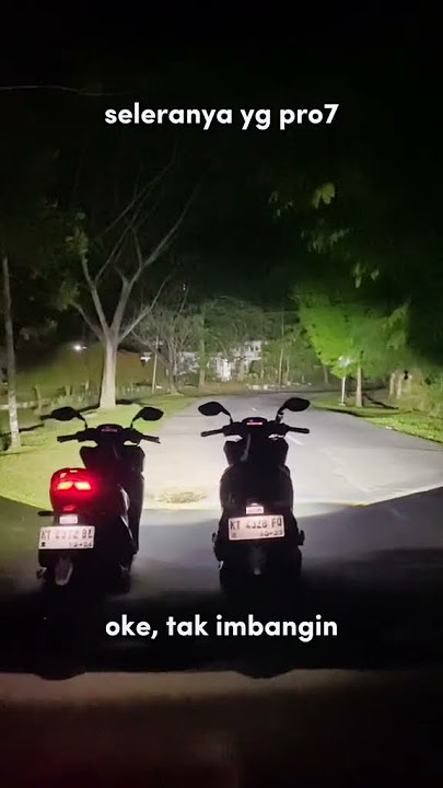 Vario Pasang Lampu Billed Super Terang (Cek Komentar) #short #modifmotor #lamputembak #aingzidan