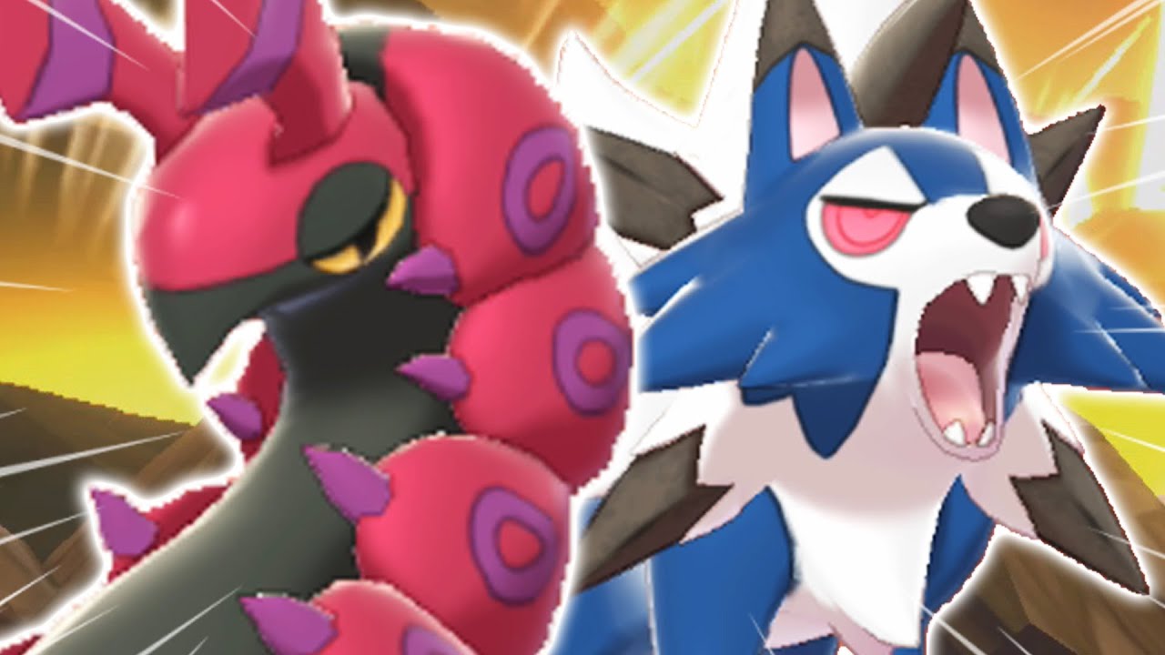 LYCANROC + SCOLIPEDE SERIES 6 DREAM TEAM