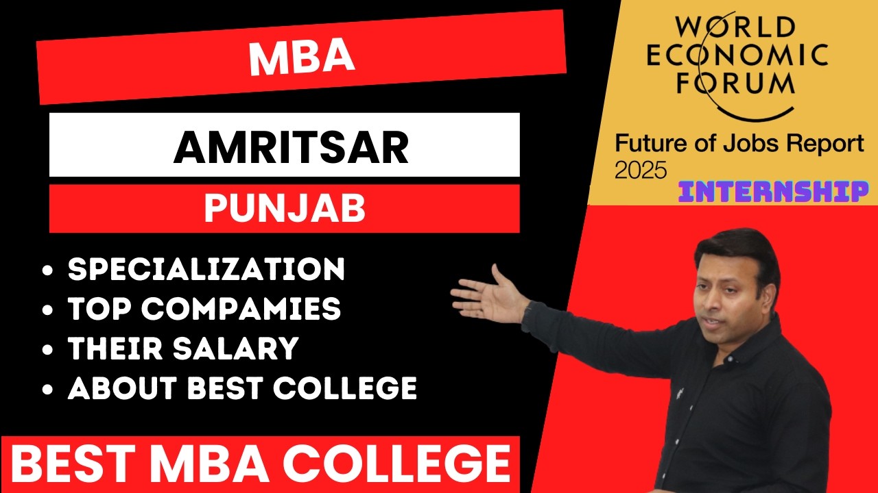 Best MBA With Internship in Amritsar Punjab |Top MBA Colleges in Amritsar Punjab | 