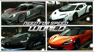 NFS World 2020 Update - New Cars