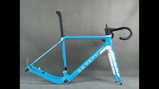 Seraph Brand Custom paint gravel bike frame GR048 #gravelbike #bicycles #gravelride #newbikeday