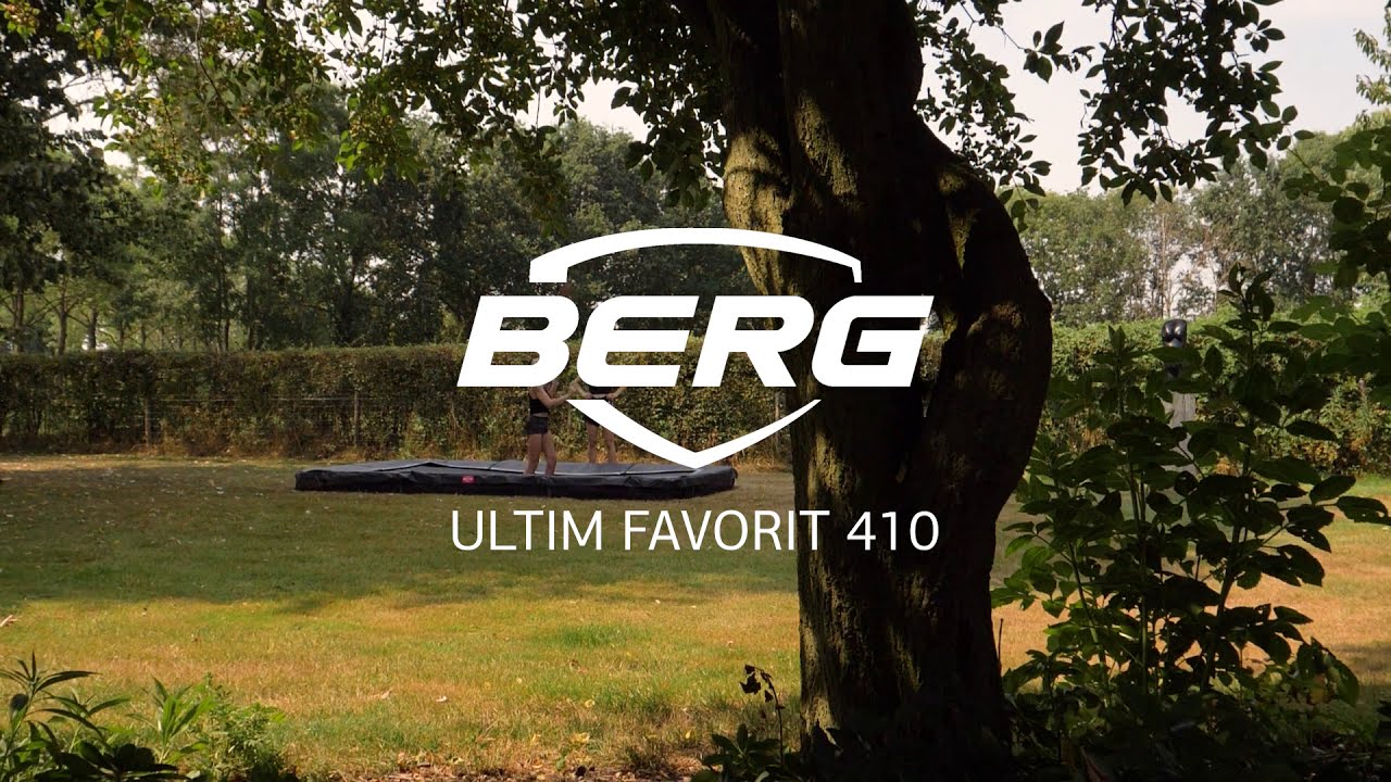 BERG Trampolin InGround ULTIM Favorit 410 | GOKARTHOF in Hamburg