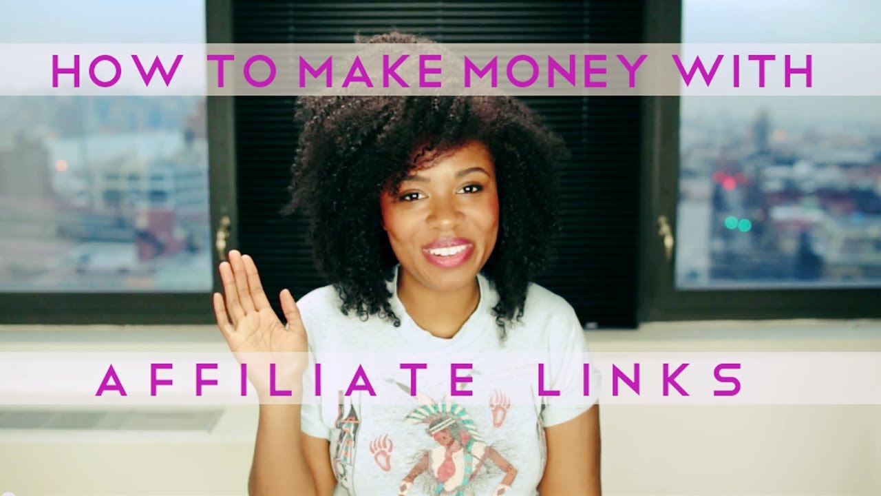 How to Make Money from Affiliate Links - YouTube