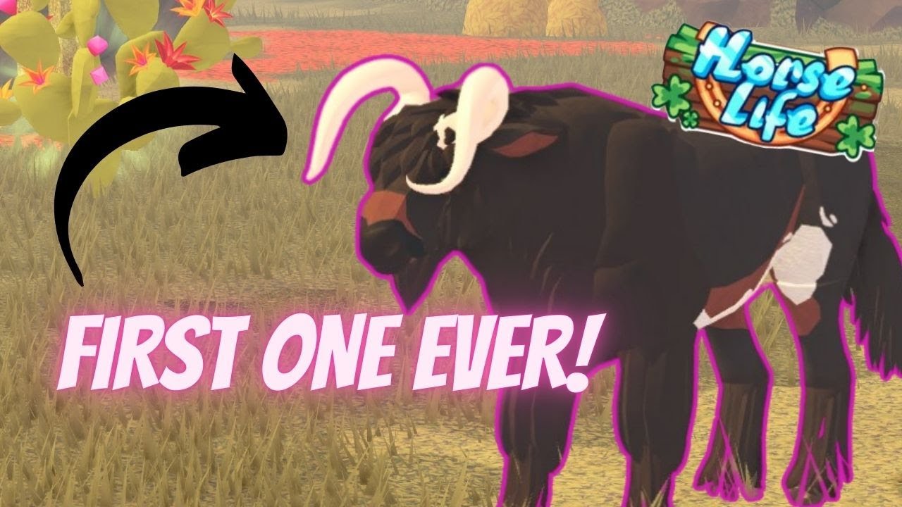 HE'S MEAN!! CATCHING MY FIRST EVER *BISORCE*! HORSE LIFE ROBLOX 2024