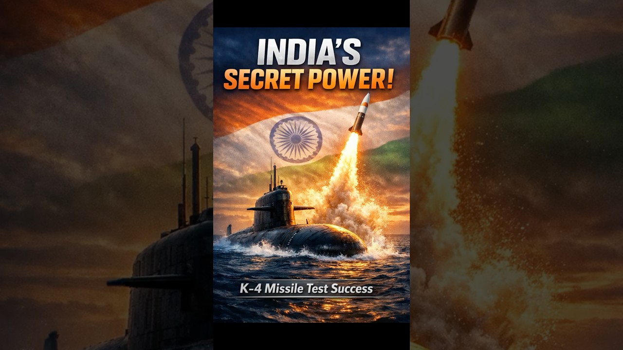India's Silent Killer: K-4 Missile 