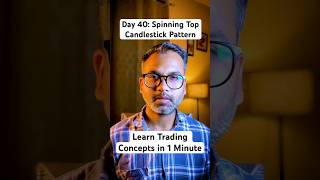 Day 40: Spinning Top Candlestick pattern | Spinning top candle kya hoti hai | candles in trading