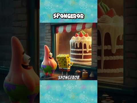 Spongebob I Really Want That Cake For My Birthday patrickstar ai shorts by KisahKartun