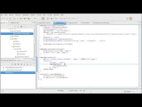 Zend Framework 1.9 tutorial 15: ZF and jQuery mix part 3