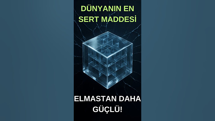 Elmas Artık En Sert Değil! Kübik Bor Nitrür Gerçeği